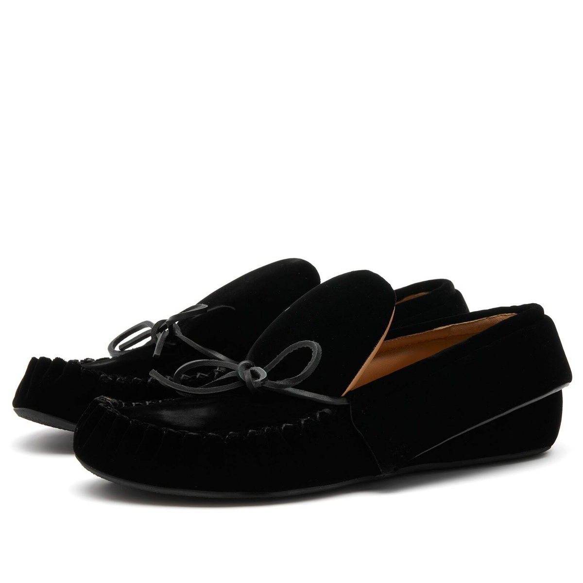 JW Anderson Footwear Women's JW Anderson Loafer Flat in Black