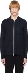 Samsøe Samsøe Navy Guna X Zip Cardigan
