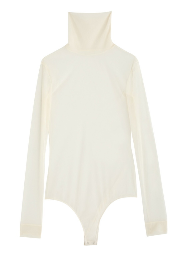 Photo: Maison Margiela Sheer Organza Bodysuit Off White
