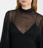 Taller Marmo Lanzarote Garden crêpe chiffon kaftan
