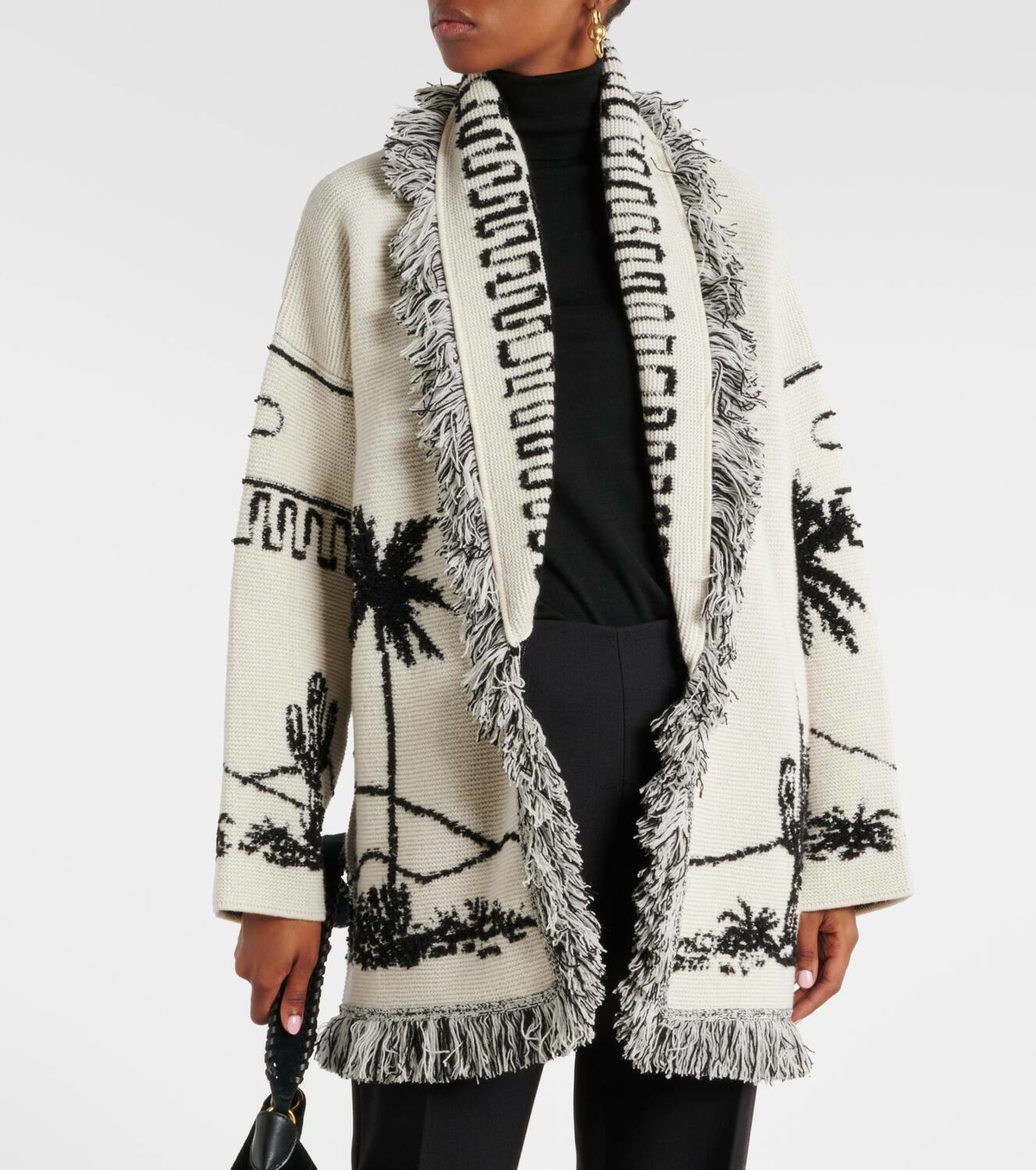 Alanui The Desert Road cashmere-blend cardigan Alanui