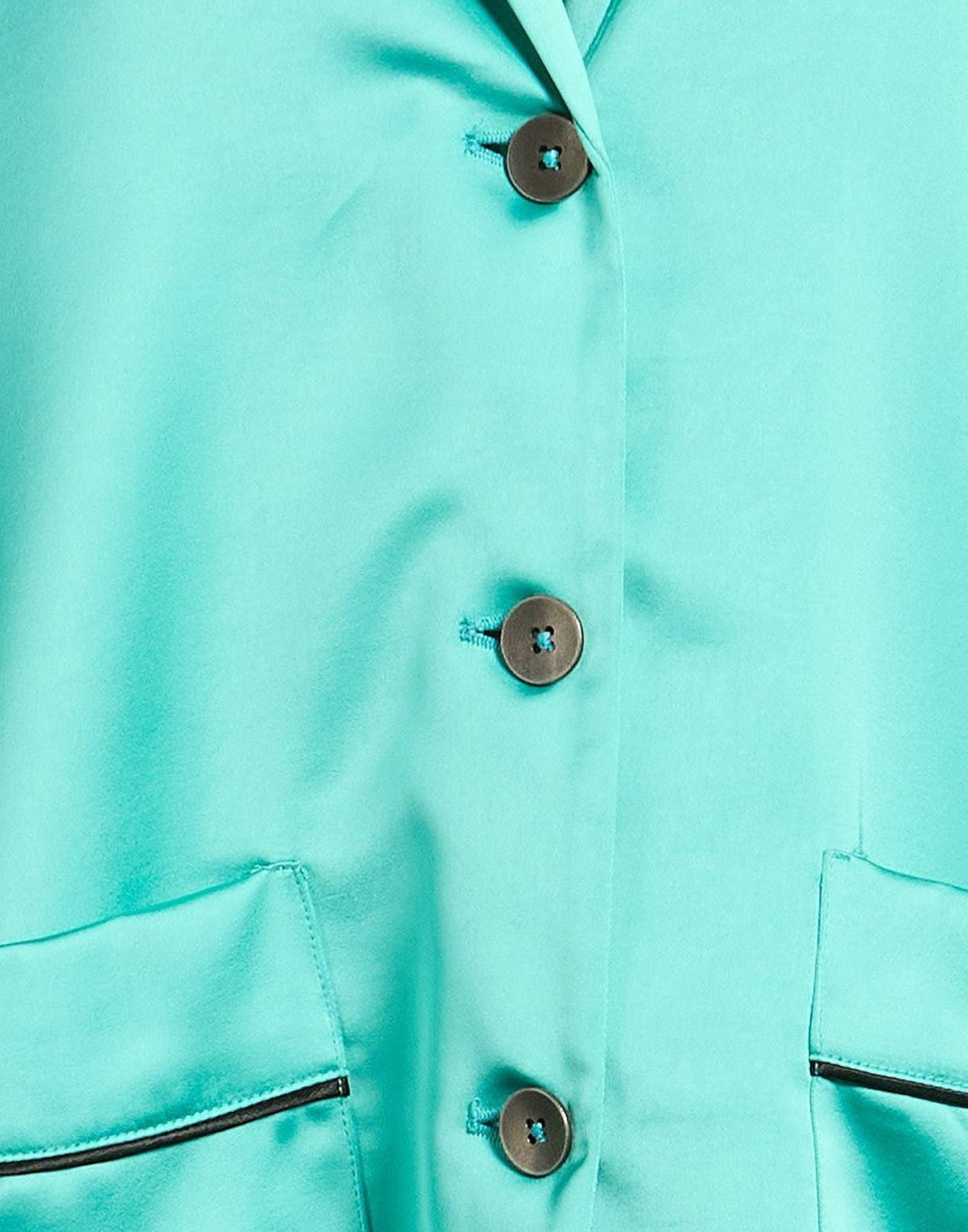 Alessia Santi Womens Blazer Turquoise