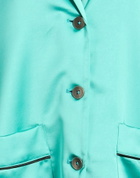 Alessia Santi Womens Blazer Turquoise
