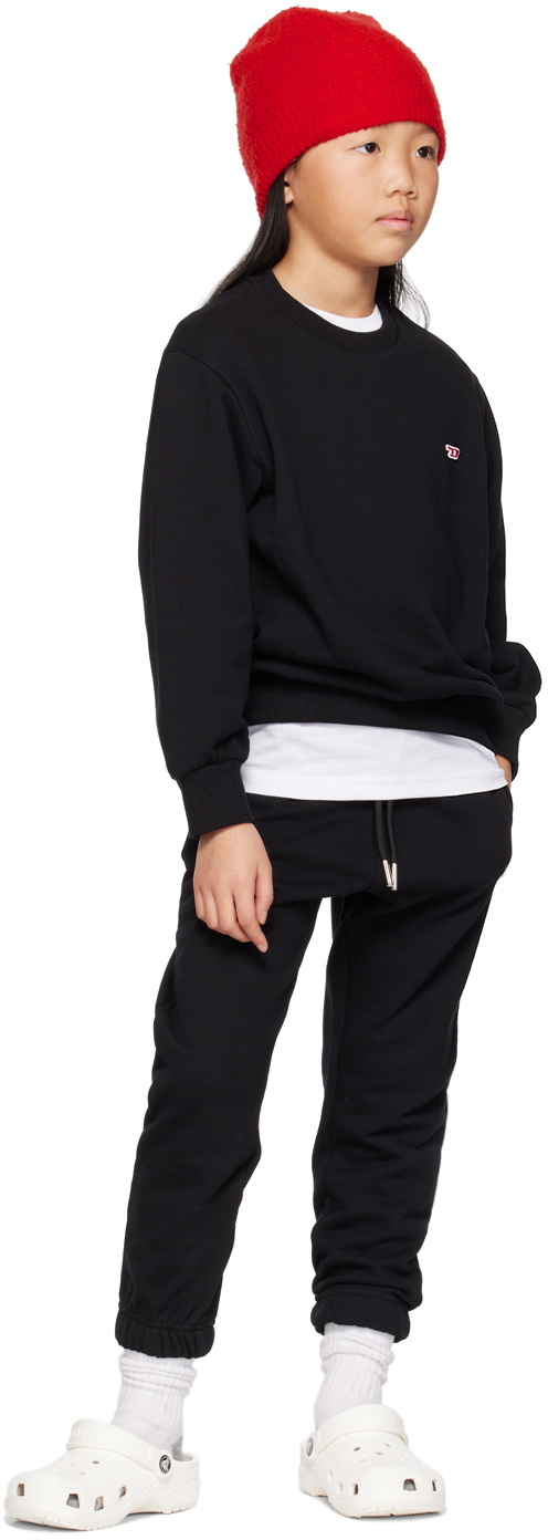 Diesel Kids Black Lsfort Sweatshirt