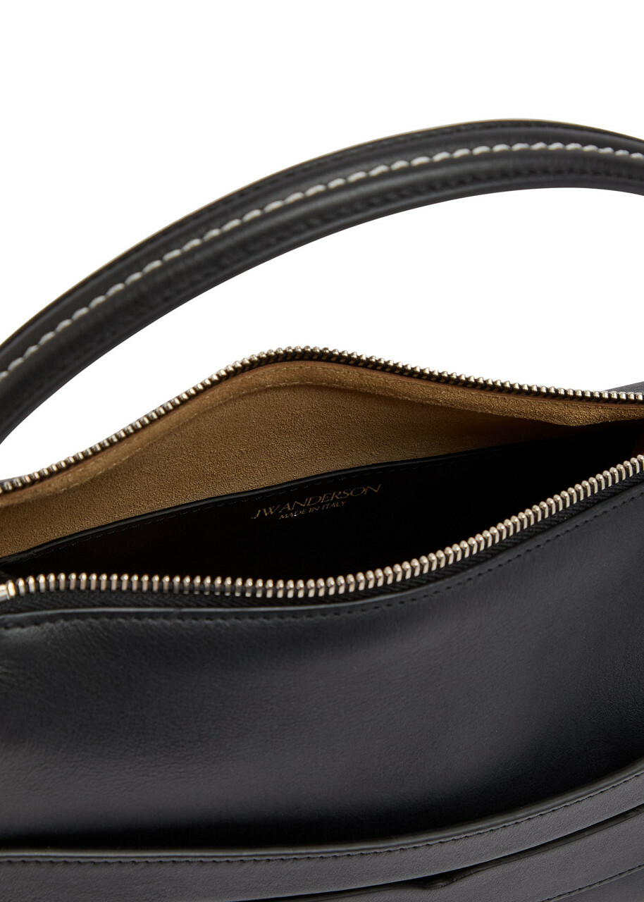 JW Anderson Loafer Leather Shoulder bag - Black - One Size