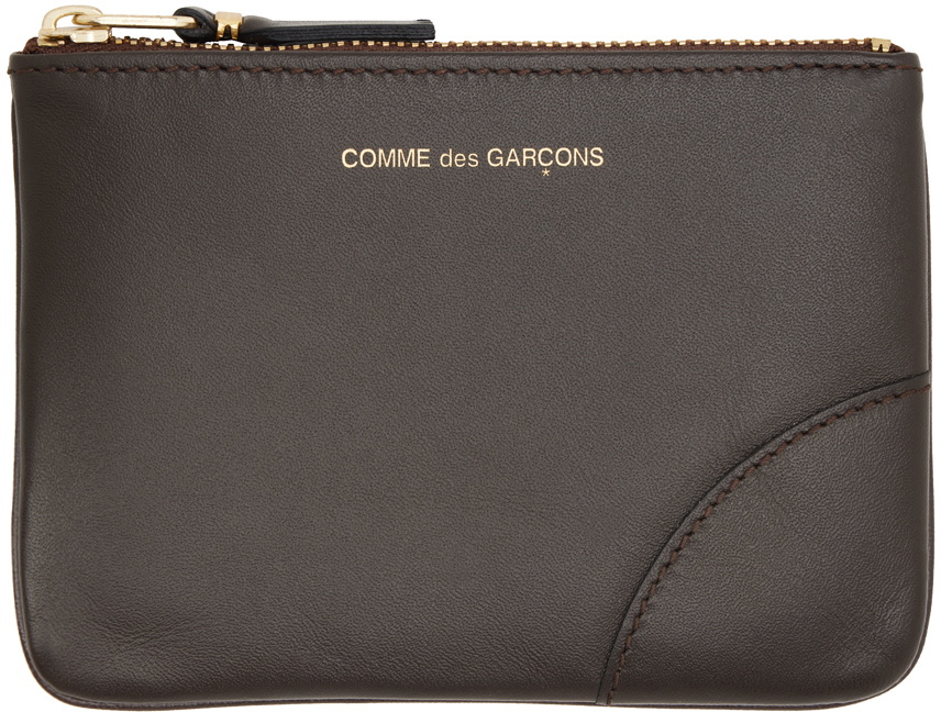 Comme Des Garçons Black Calf Leather Bos Taurus Wallet
