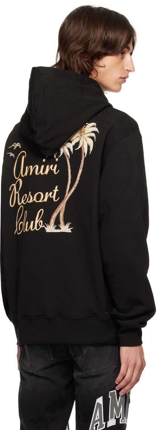 AMIRI Black 'Amiri Resort Club' Hoodie Amiri