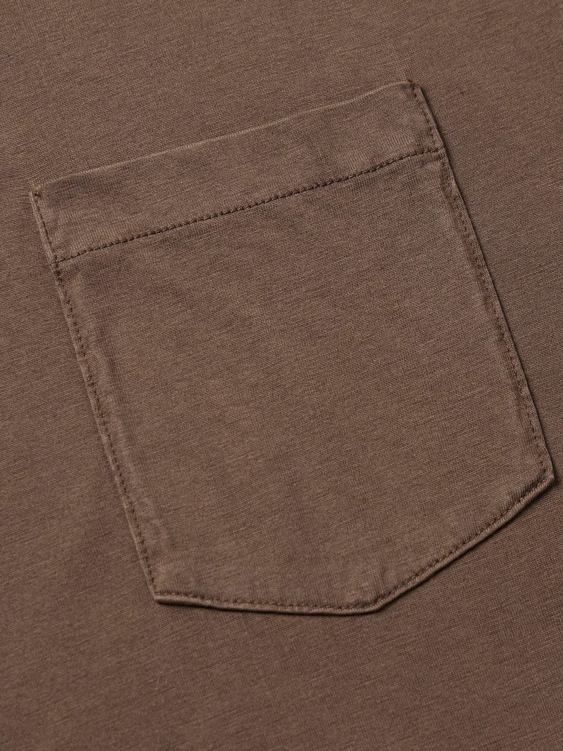 Officine Générale - Benny Pigment-Dyed Lyocell and Cotton-Blend Jersey T-Shirt - Brown