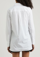 16 Arlington Marley Embellished Cotton-poplin Shirt White