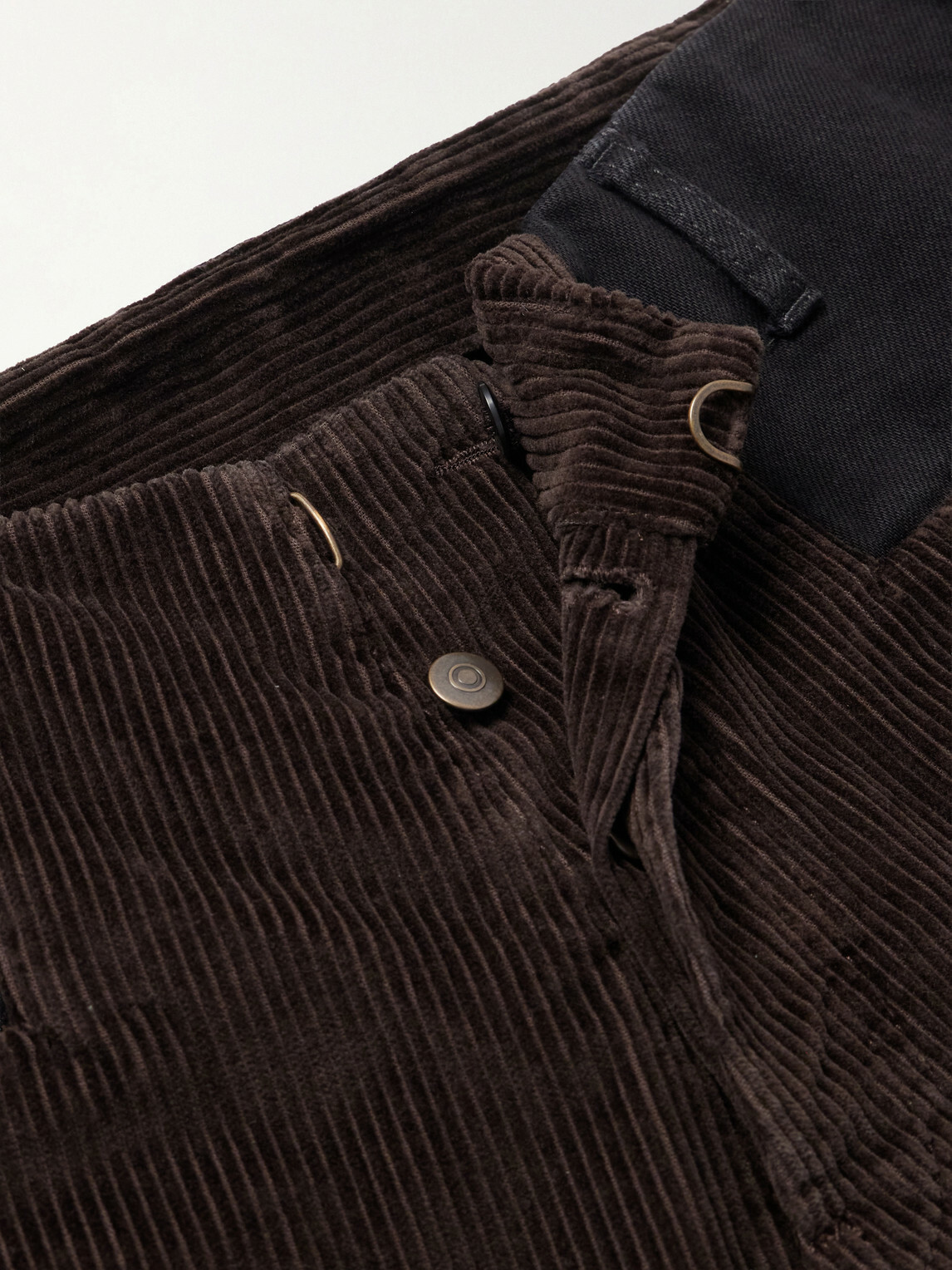 Maison Margiela - Straight-Leg Cotton-Corduroy Trousers - Brown