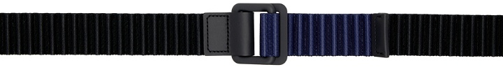 Photo: HOMME PLISSÉ ISSEY MIYAKE Blue & Black Pleats Reversible Belt