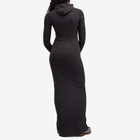 Daily Paper Women's Nefei Trapped Midi Dress in Obsidian Black