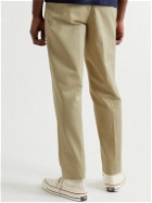 Drake's - Slim-Fit Cotton-Twill Suit Trousers - Neutrals