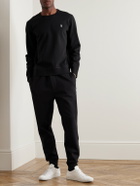 Polo Ralph Lauren - Logo-Embroidered Jersey Sweatshirt - Black
