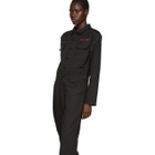 Polythene* Optics Black Boiler Jumpsuit
