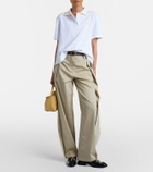 Loewe Double L cotton piqué polo shirt