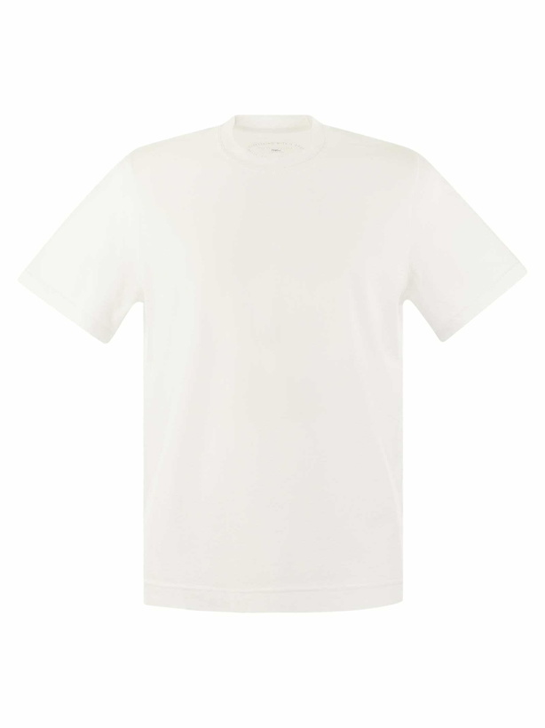Photo: Fedeli Short-sleeved Cotton T-shirt