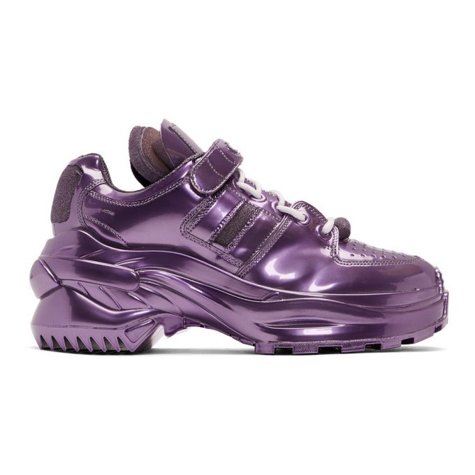 Photo: Maison Margiela Purple Retro Fit Sneakers