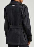 Helmut Lang Rider Belted Denim Jacket Indigo