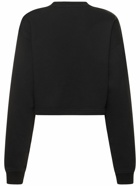 REEBOK CLASSICS - Classic Cotton V-neck Crop Sweatshirt
