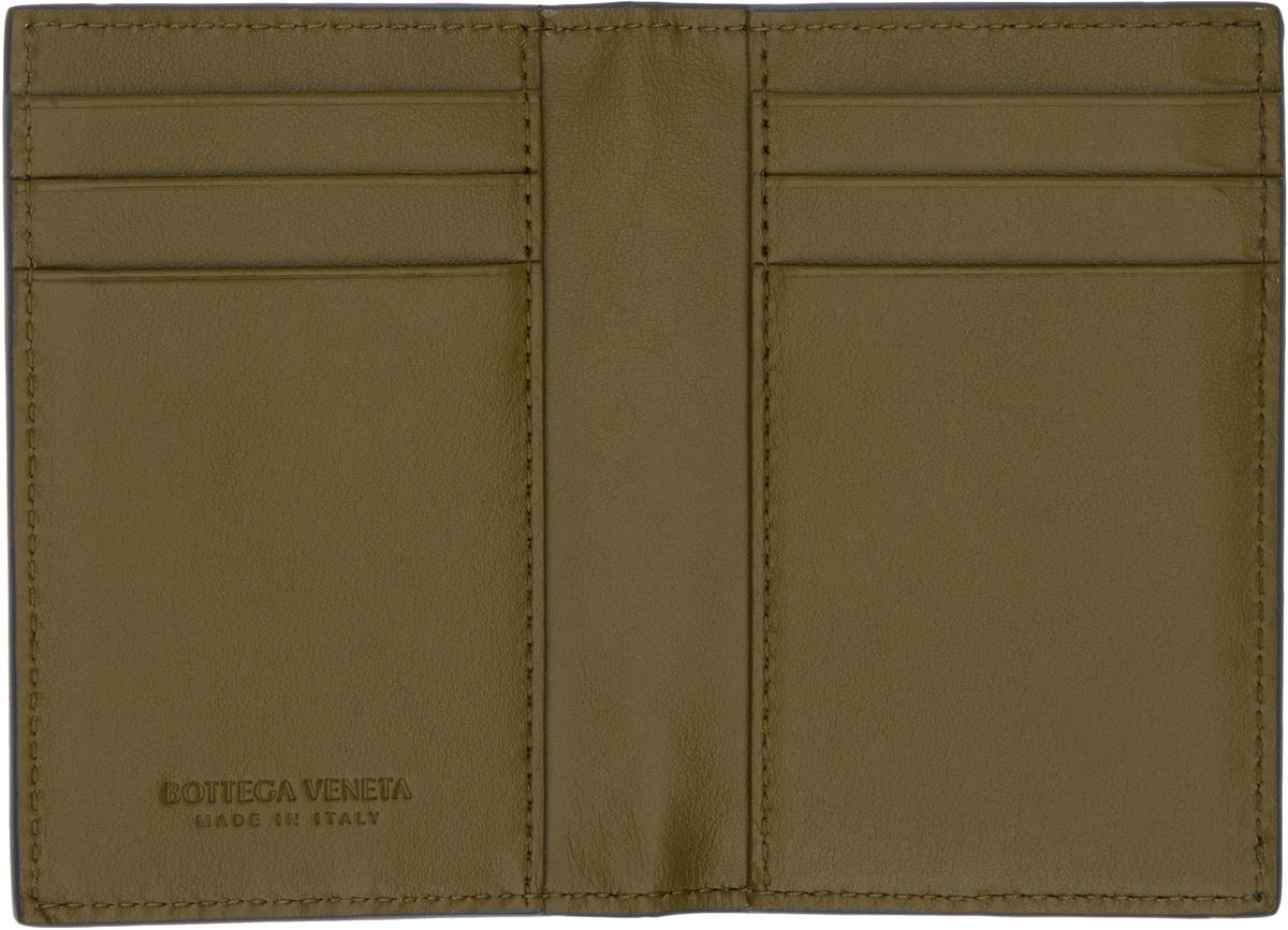 Bottega Veneta Women's Woven Card Holder Black main image 1