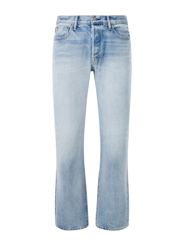 Photo: TOM FORD - Straight-Leg Jeans - Blue