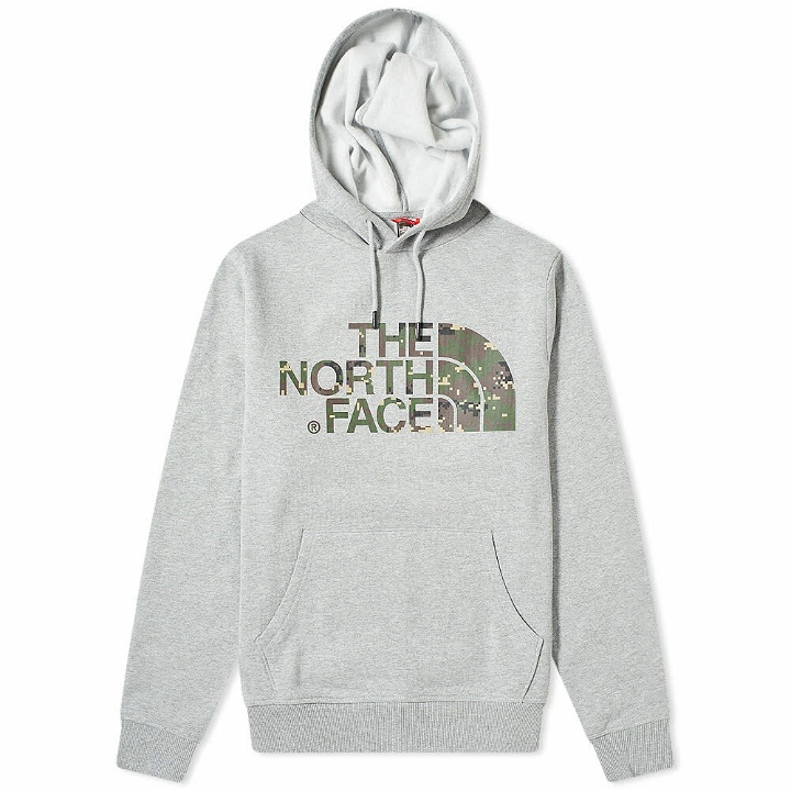 Photo: The North Face Men's Standard Popover Hoody in TNF Light Grey Heather