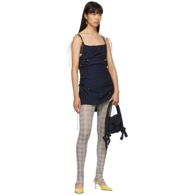 Charlotte Knowles SSENSE Exclusive Black & Grey Harley Weir Edition Perse  Leggings Charlotte Knowles