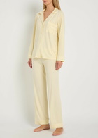 Eberjey Gisele Jersey Pyjama set Yellow
