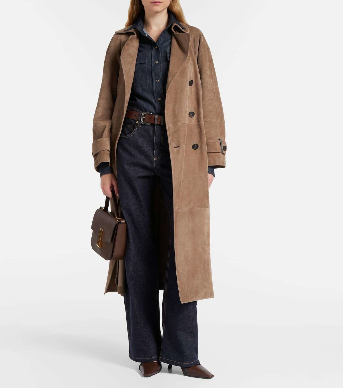 DeMellier Vancouver leather crossbody bag