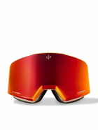 Loro Piana - Webbing-Trimmed Acetate Mirrored Ski Goggles