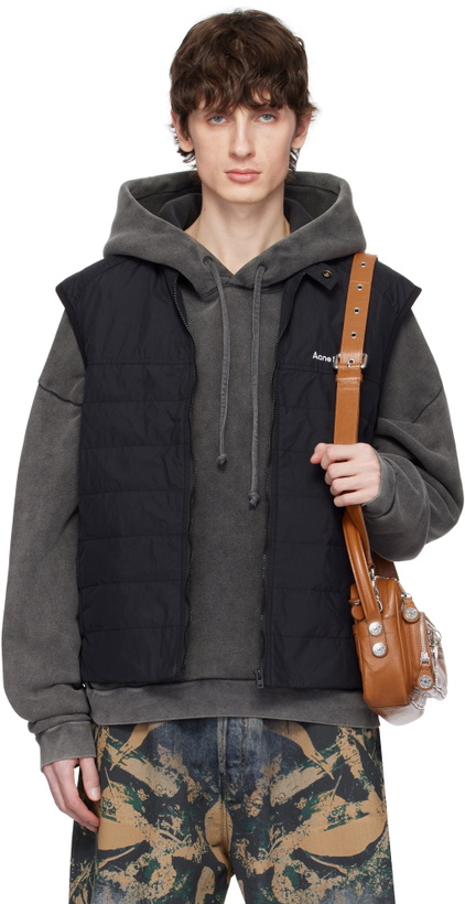 Photo: Acne Studios Black Quilted Down Vest
