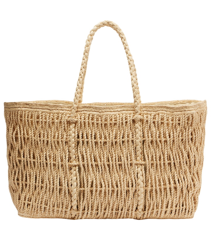 Photo: The Row Georgica Large raffia tote bag