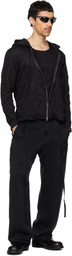 POST ARCHIVE FACTION (PAF) Black Zip Archive Hoodie