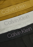 Calvin Klein Ultra Soft Stretch-modal Trunks set of Three Black