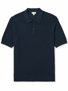 Sunspel - Supima Cotton Polo Shirt - Blue