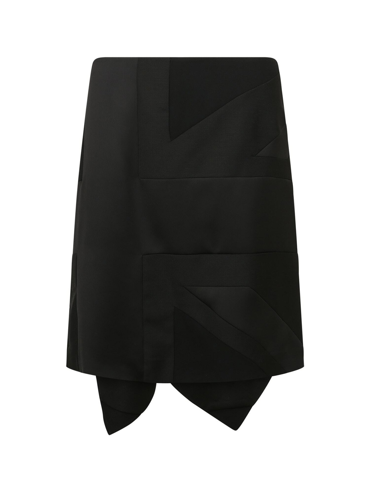 スカート Burberry SS23 Black macrame lace skirt (8067790 A1189) Burberry Black Macrame Lace Skirt Elegance And Versatility