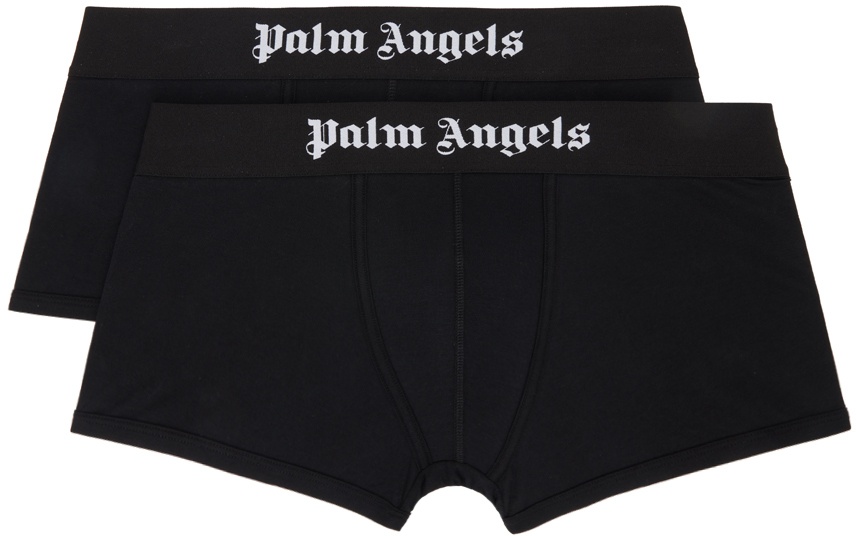 Palm Angels Two-Pack Black Boxers Palm Angels