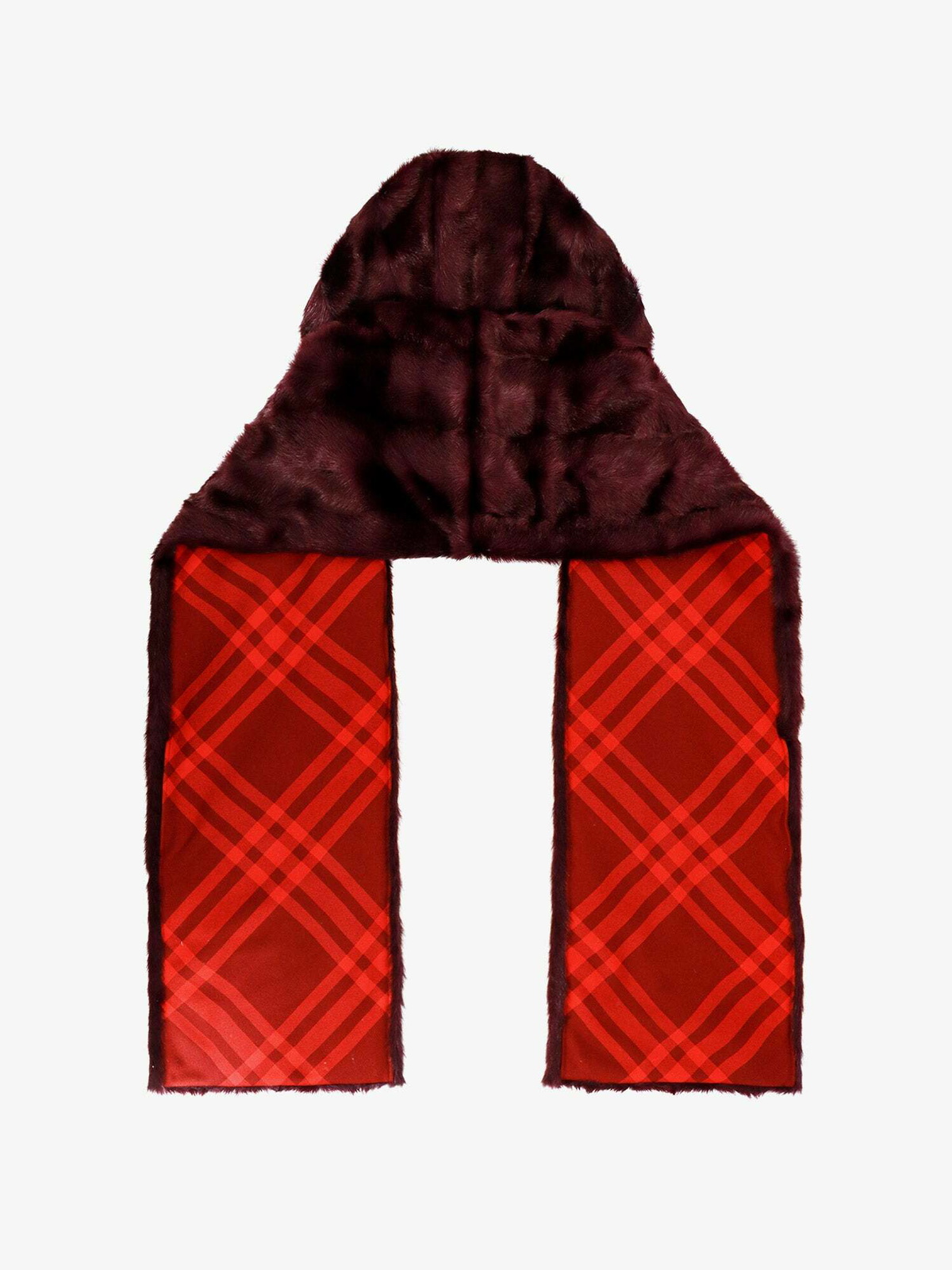 Burberry scarf mens red online