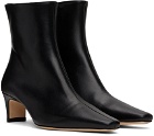 Staud Black Wally Ankle Boots