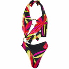 Louisa Ballou Women's Sex Wax Swimsuit in Electric Pink Flower