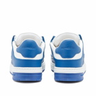 Represent Men's Apex Leather Sneakers in White Cobolt Blue