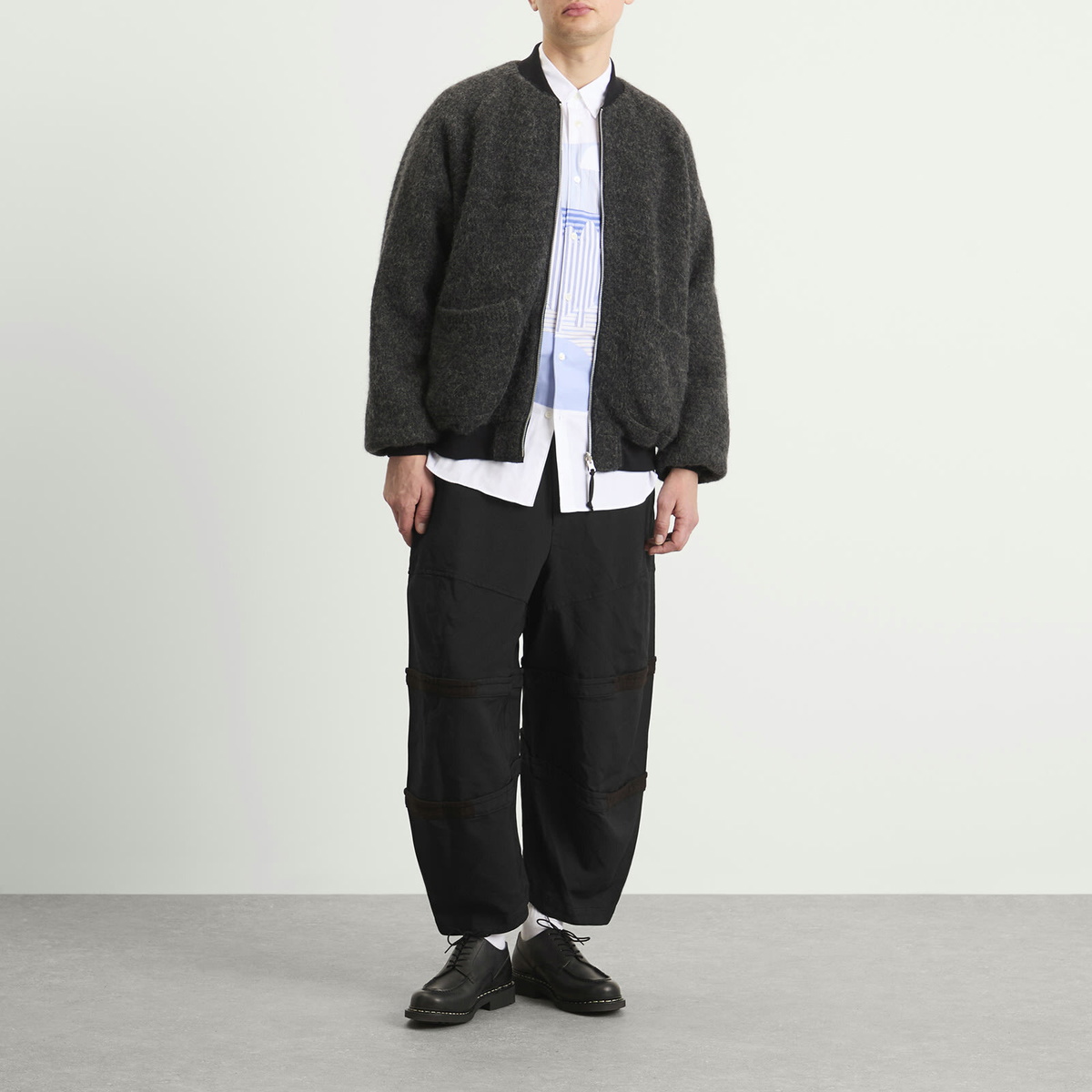 Comme des Garçons Men's Cargo Trouser in Black