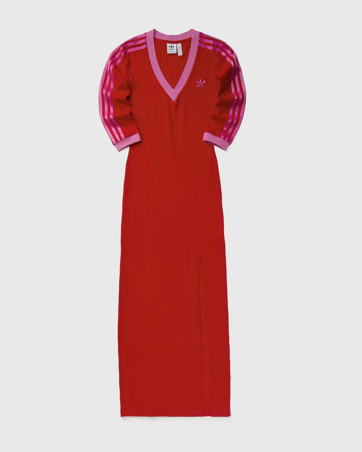 Adidas MAXI DRESS V Red Women