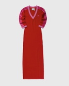 Adidas MAXI DRESS V Red Women