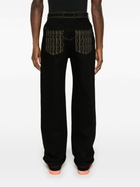 Labrum London Monogram Straight-Leg Jeans