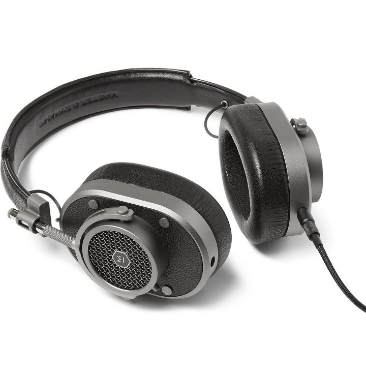 Photo: Master & Dynamic - MH40 Leather Over-Ear Headphones - Men - Black