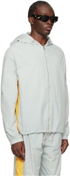 Lanvin Gray & Yellow Future Edition Jacket