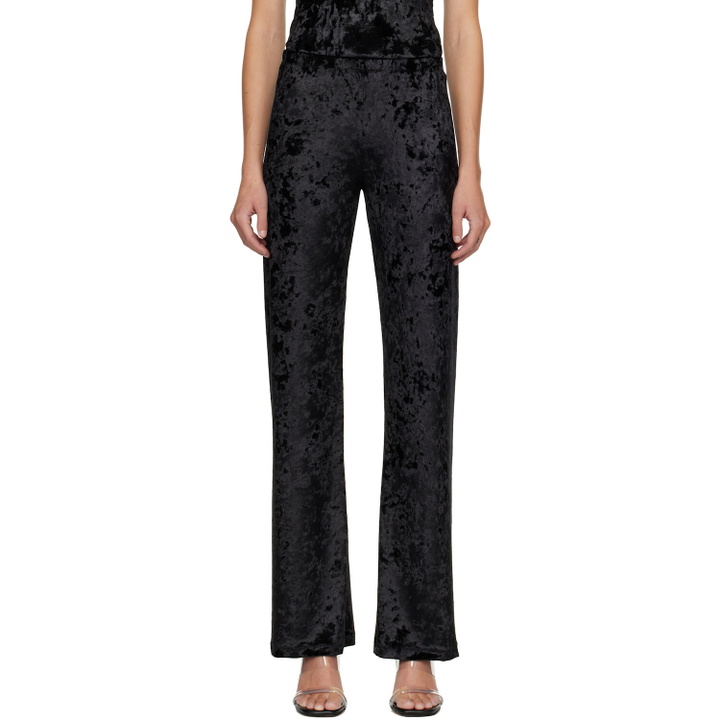 Photo: Maryam Nassir Zadeh Black Dance Lounge Pants