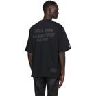 We11done Black Stacked Logo T-Shirt